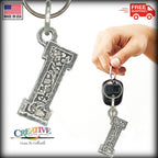 Letter I Keychain L009KC