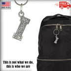 Letter I Keychain L009KC