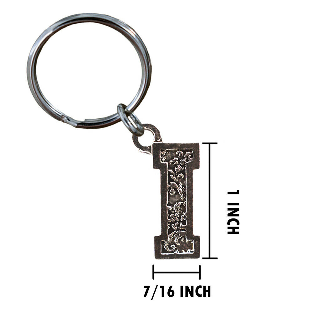 Letter I Keychain L009KC
