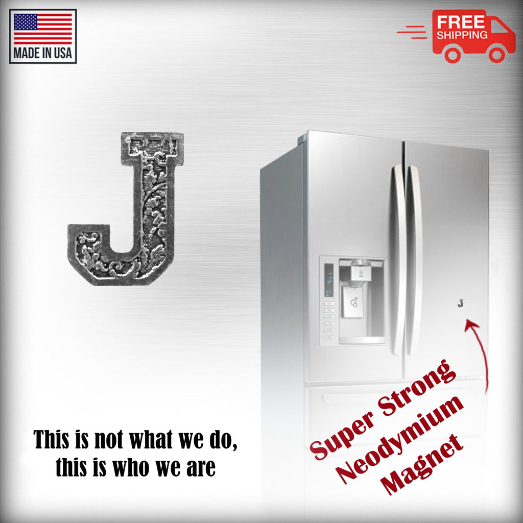 J Letter Magnet L010