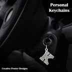Letter K Keychain L011KC