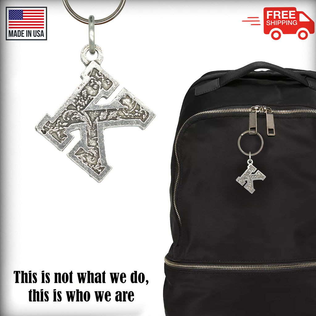Letter K Keychain L011KC