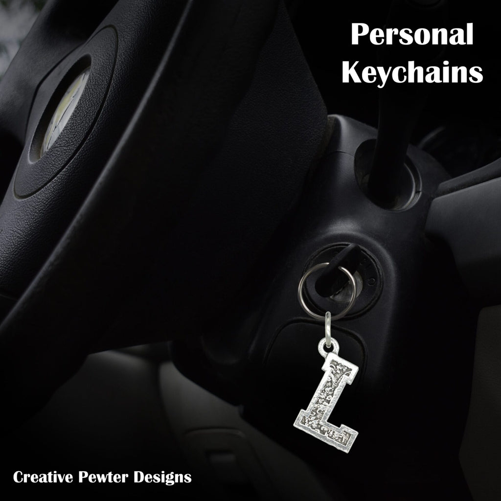 Letter L Keychain L012KC
