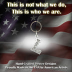 Letter L Keychain L012KC