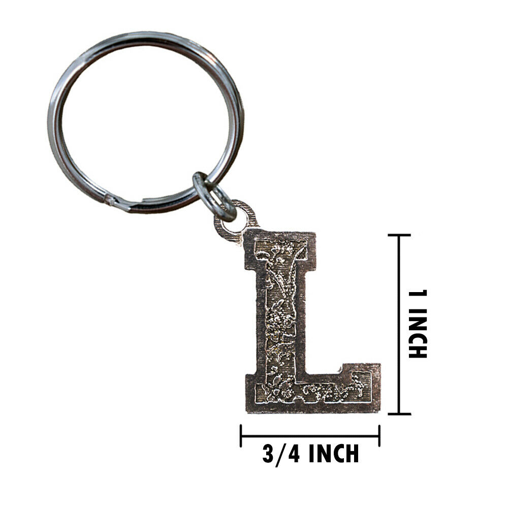 Letter L Keychain L012KC