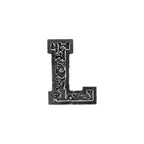 L Letter Pin L012