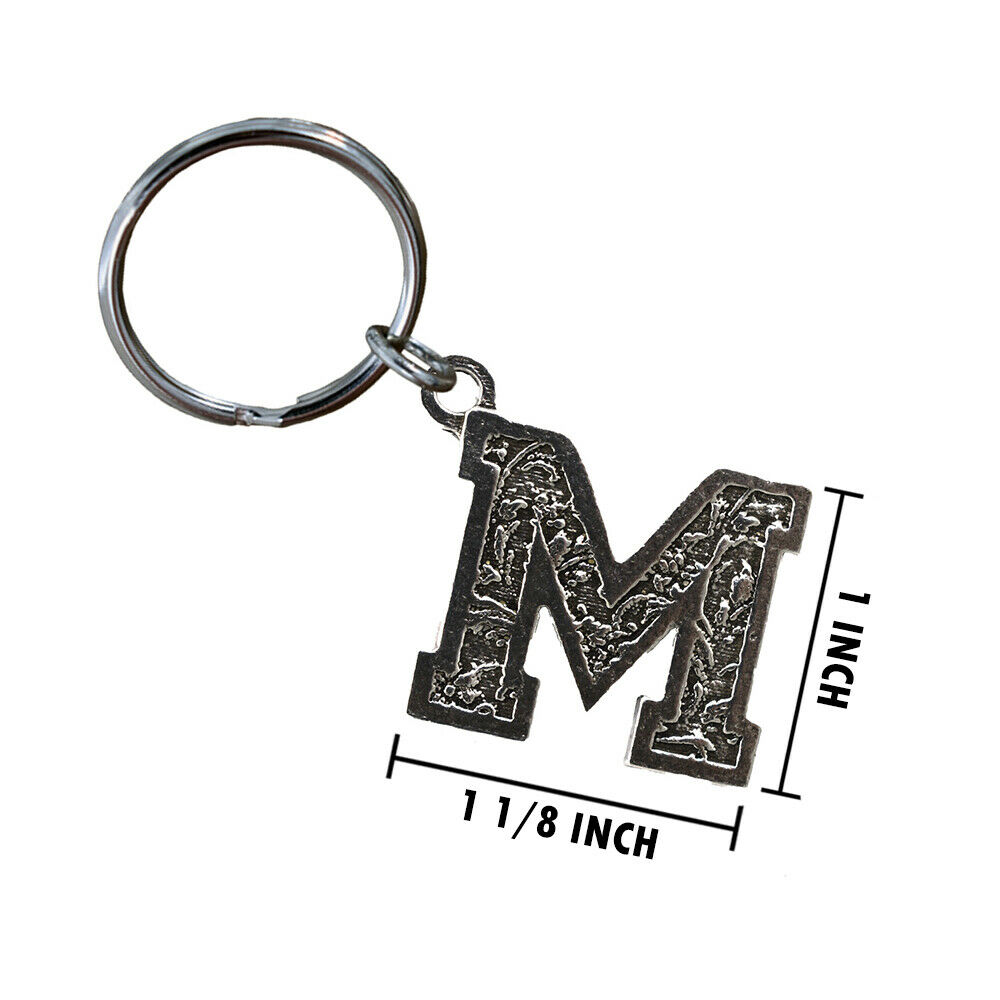 Letter M Keychain L013KC