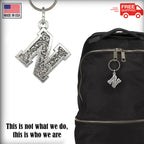 Letter N Keychain L014KC