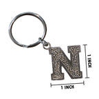 Letter N Keychain L014KC