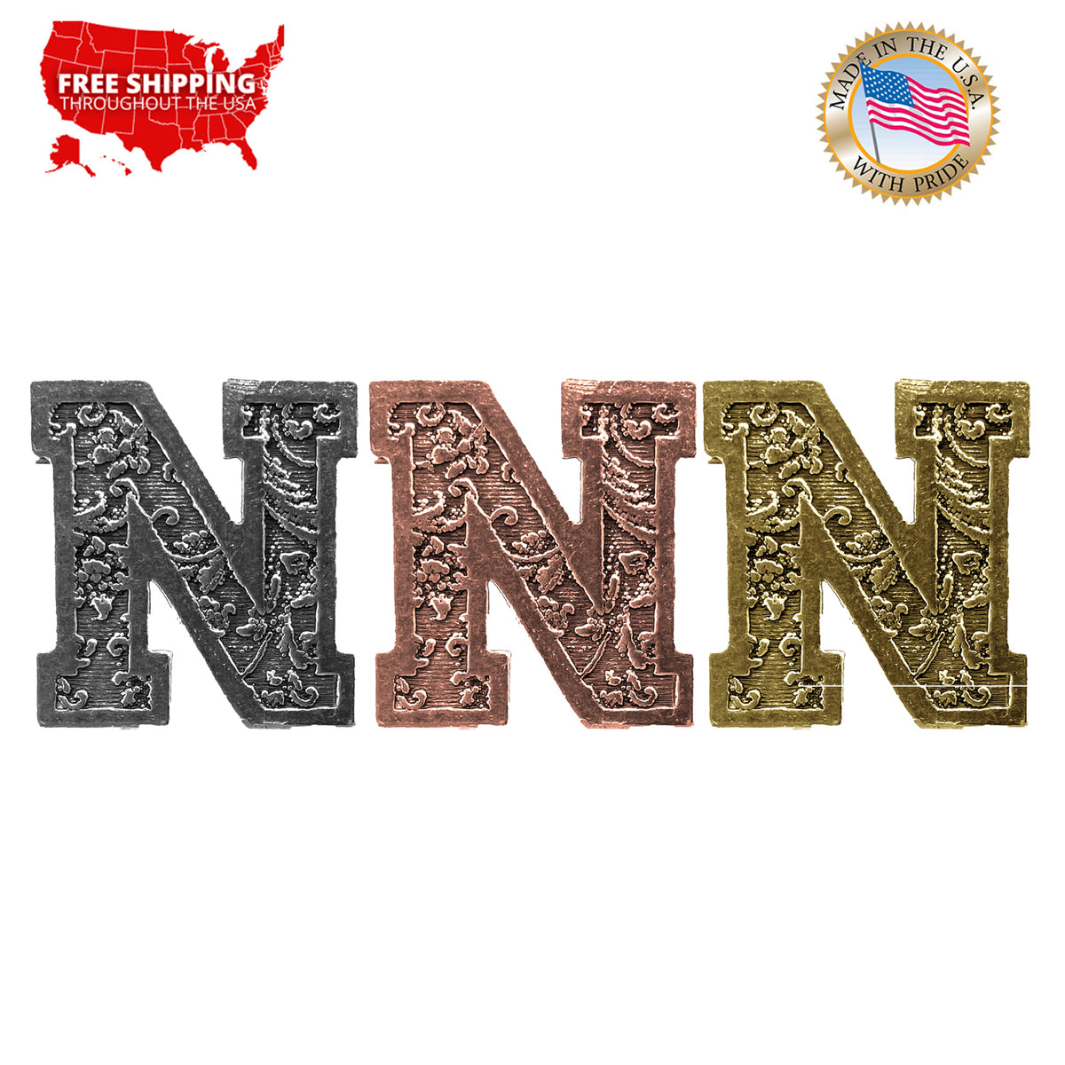 N Letter Magnet L014