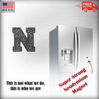 N Letter Magnet L014