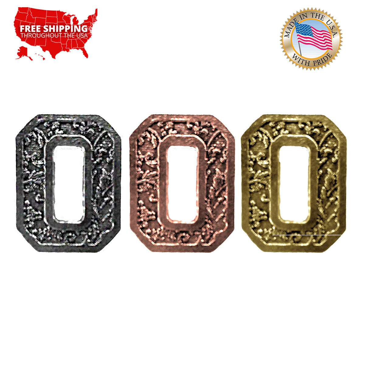 O Letter Pin L015