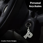 Letter P Keychain L016KC