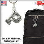 Letter P Keychain L016KC