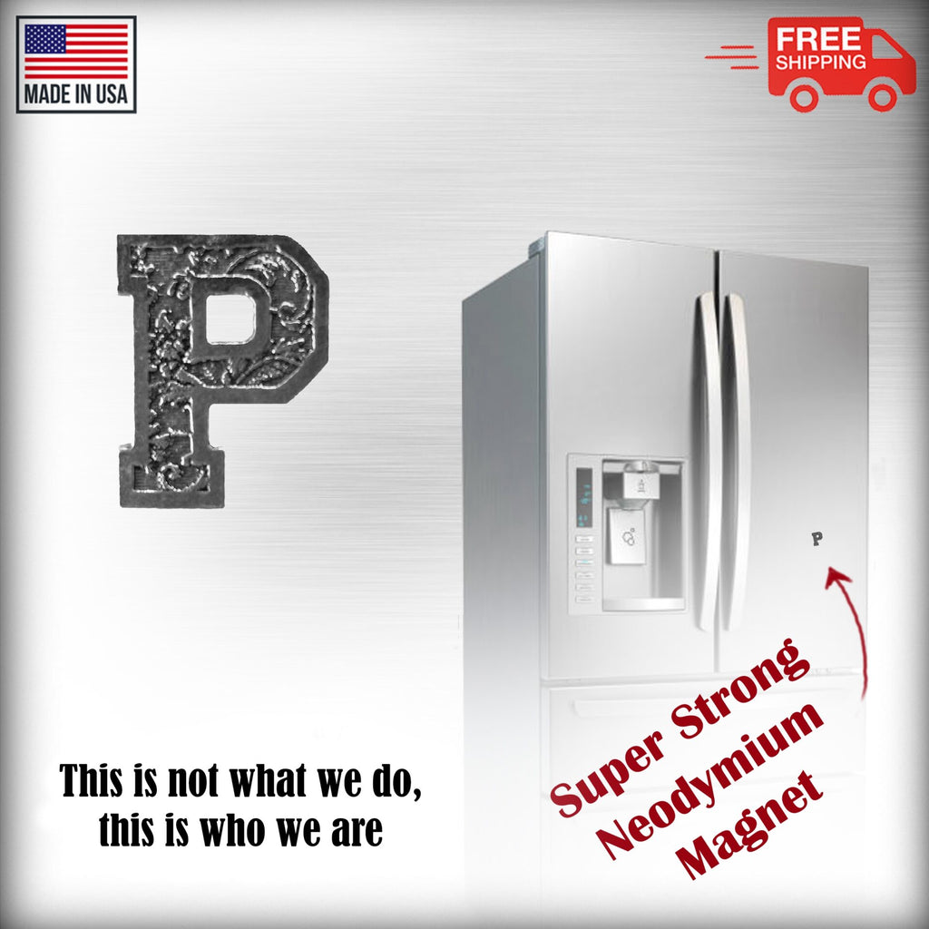 P Letter Magnet L016