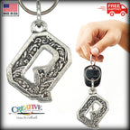 Letter Q Keychain L017KC