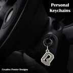 Letter Q Keychain L017KC