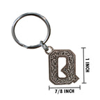 Letter Q Keychain L017KC
