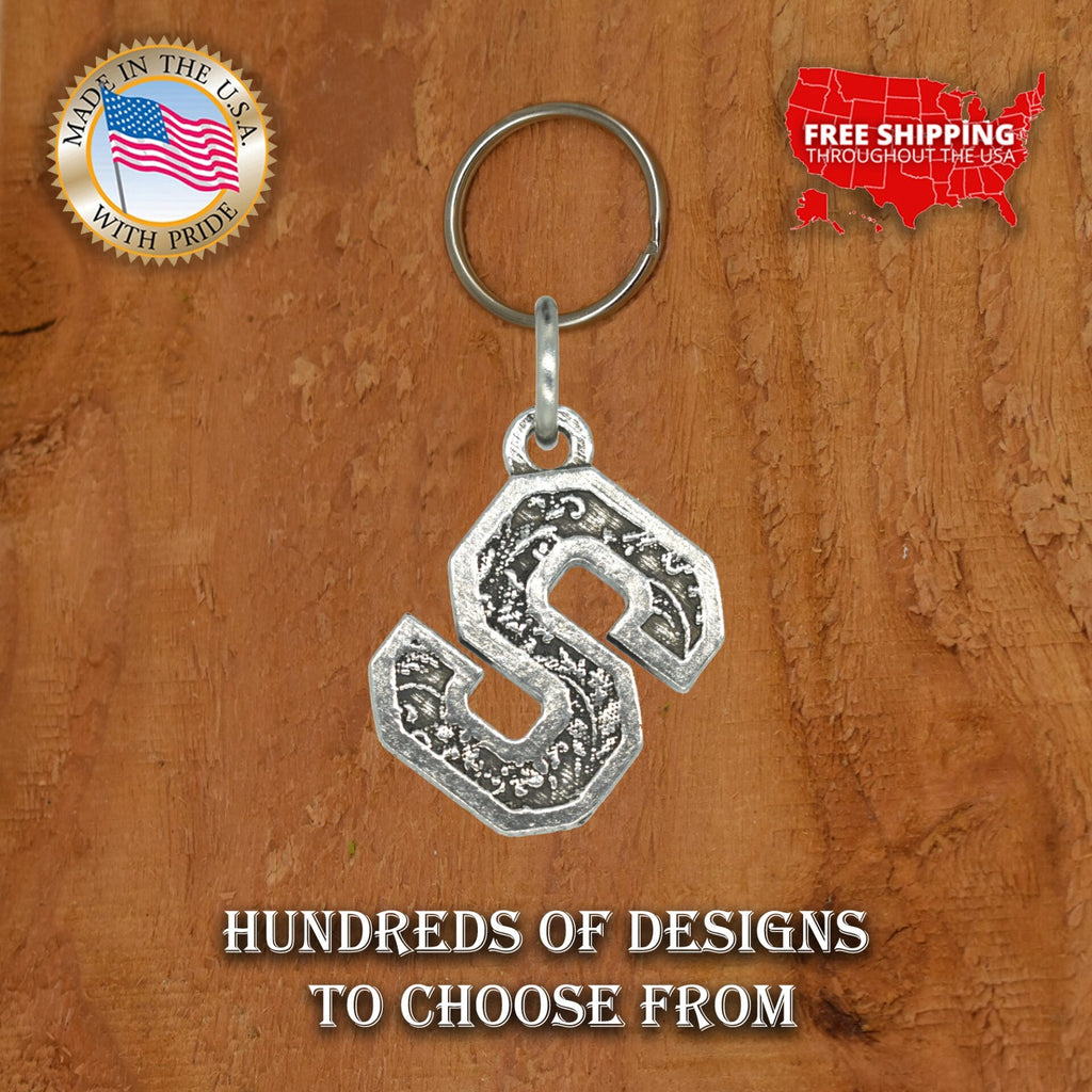 Letter S Keychain L019KC