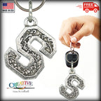 Letter S Keychain L019KC