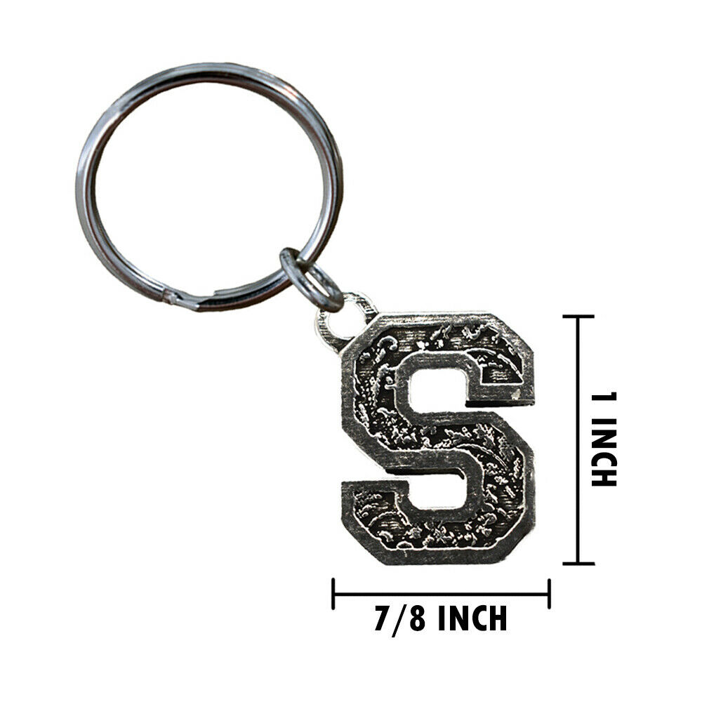 Letter S Keychain L019KC