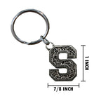 Letter S Keychain L019KC
