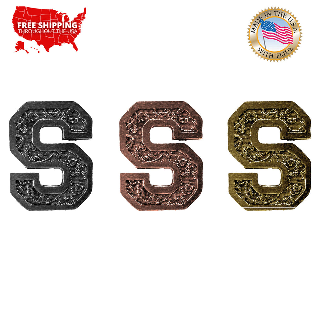 S Letter Pin L019