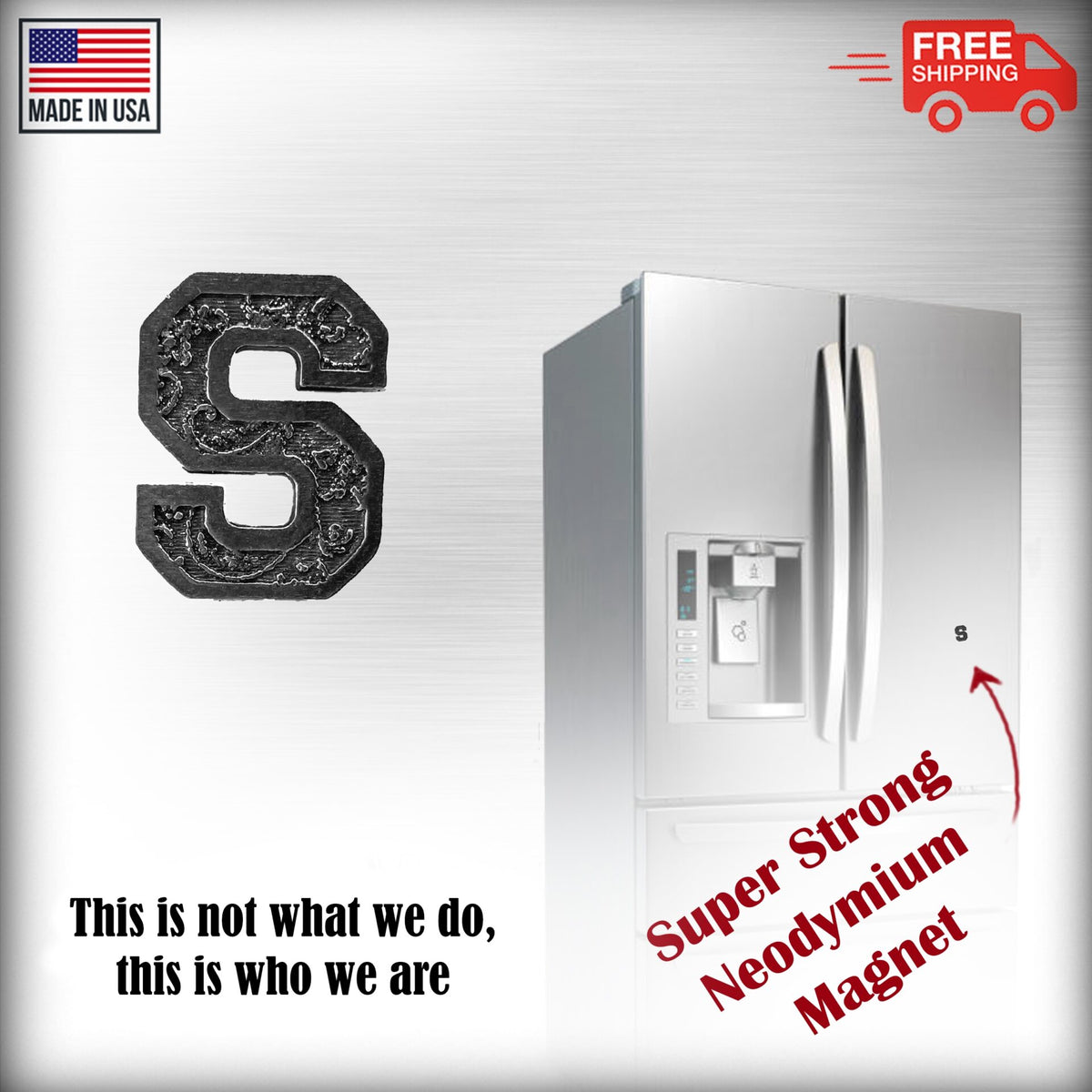 S Letter Magnet L019