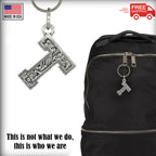 Letter T Keychain L020KC