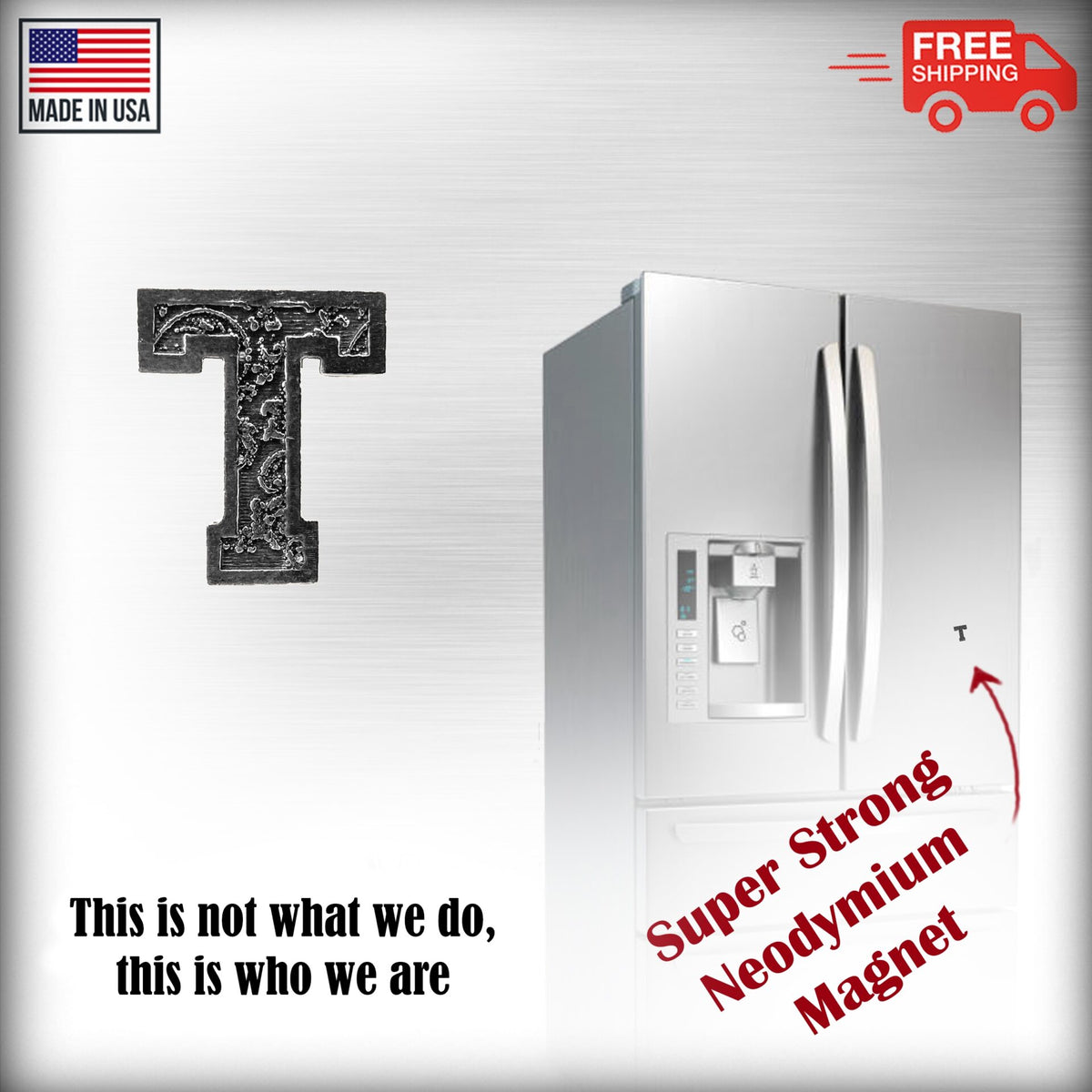 T Letter Magnet L020