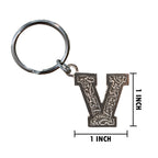 Letter V Keychain L022KC