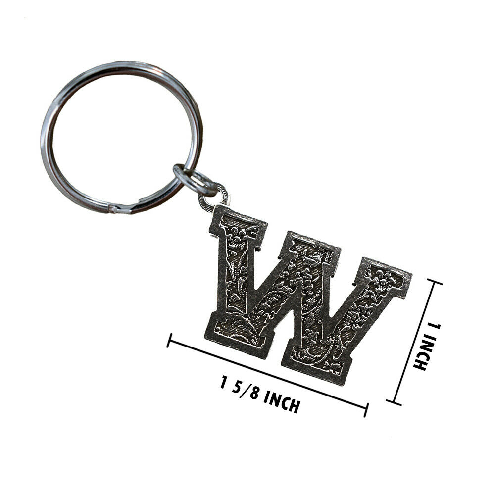 Letter W Keychain L023KC