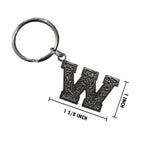 Letter W Keychain L023KC