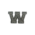 W Letter Pin L023