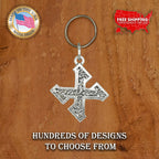 Letter X Keychain L024KC