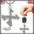 Letter X Keychain L024KC
