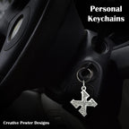 Letter X Keychain L024KC