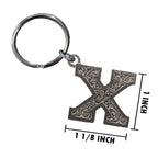 Letter X Keychain L024KC
