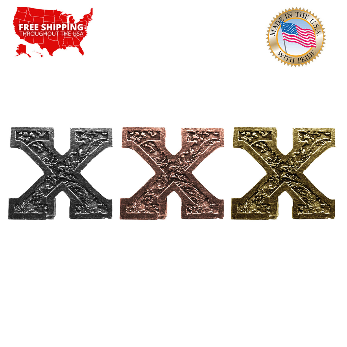 X Letter Magnet L024
