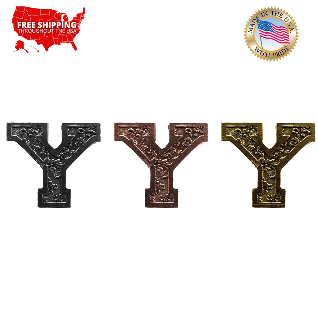 Y Letter Pin L025