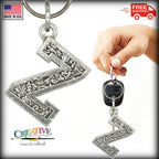 Letter Z Keychain L026KC