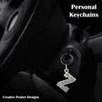 Letter Z Keychain L026KC