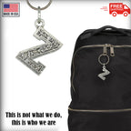 Letter Z Keychain L026KC