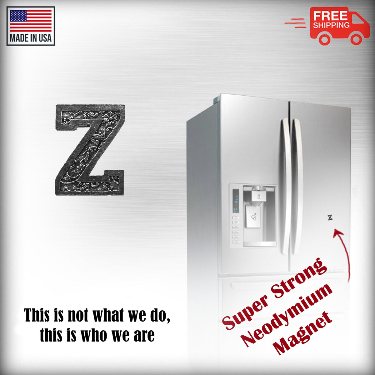 Z Letter Magnet L026