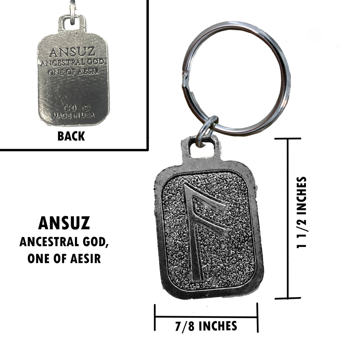 Ansuz Keychain L055KC