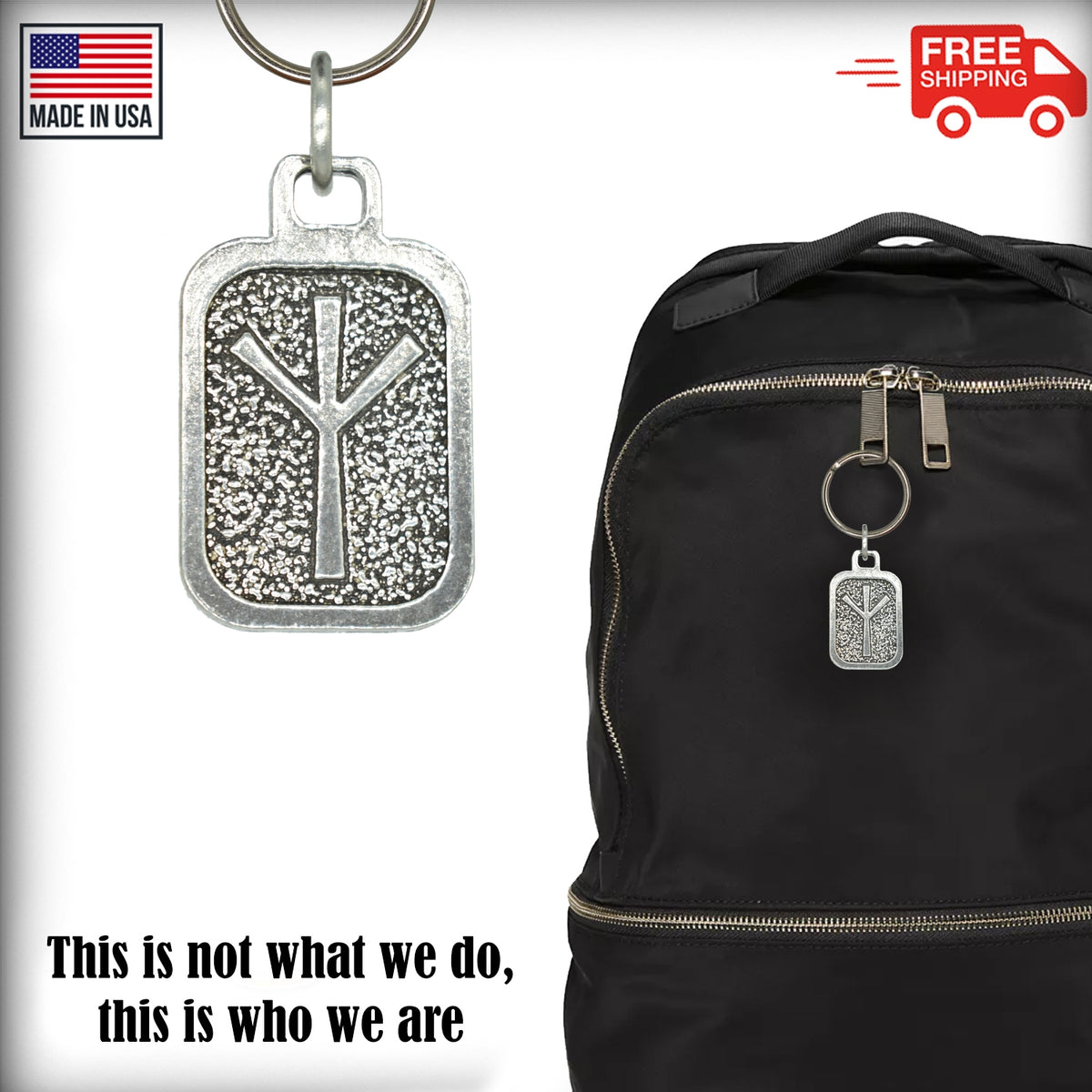 Algiz Keychain L060KC