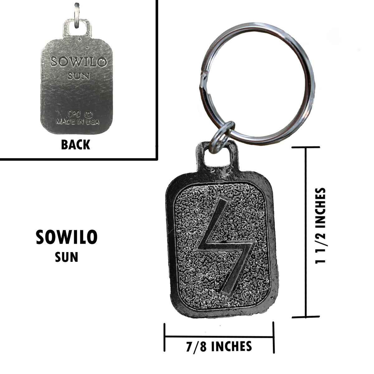 Sowilo Keychain L065KC