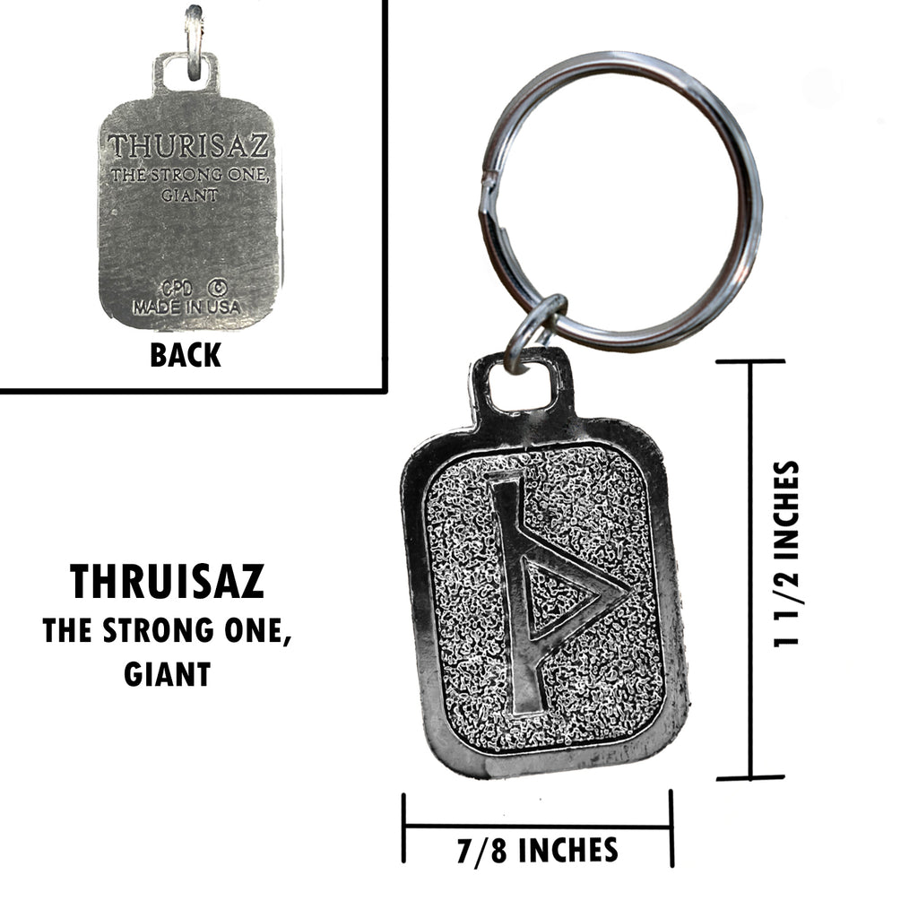Thurisaz Keychain L068KC