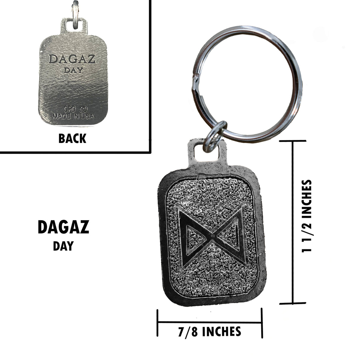 Dagaz Keychain L070KC