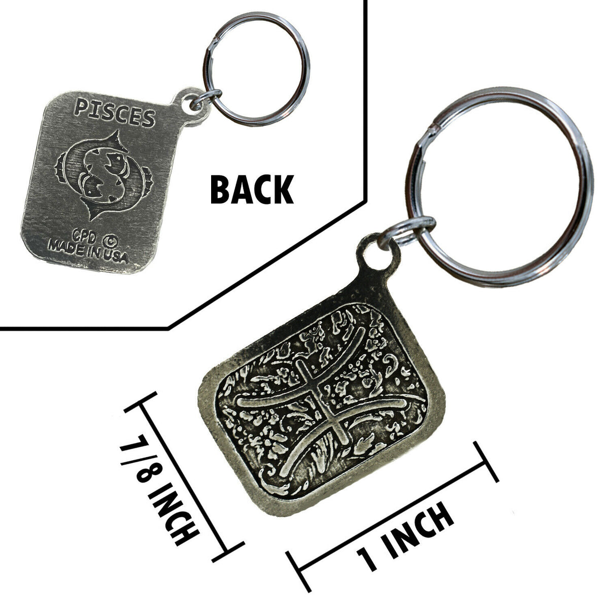 Pisces Keychain L091KC